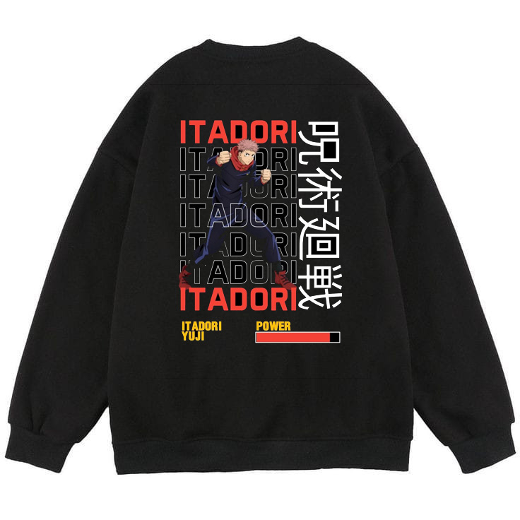 Crewneck Anime Jujutsu Kaisen Yuji Itadori
