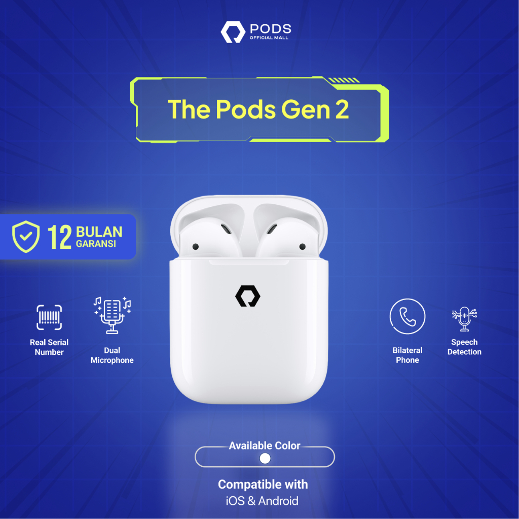 ThePods Gen 2 2023 [IMEI &amp; Serial Number Detectable] Final Upgrade Version by Pods Indonesia