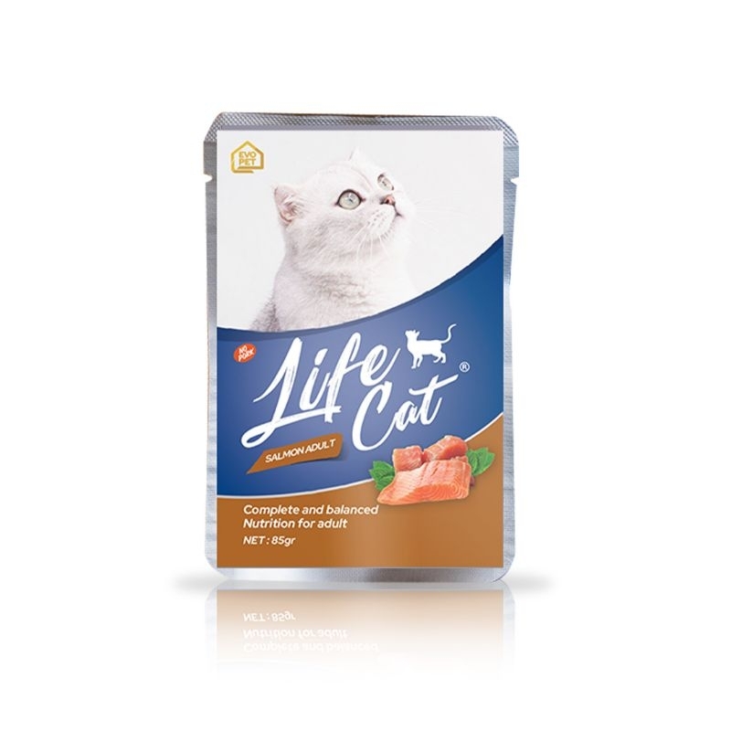 Makanan kucing basah LIFE CAT pouch life cat saset lifecat pouch lifecat sashet