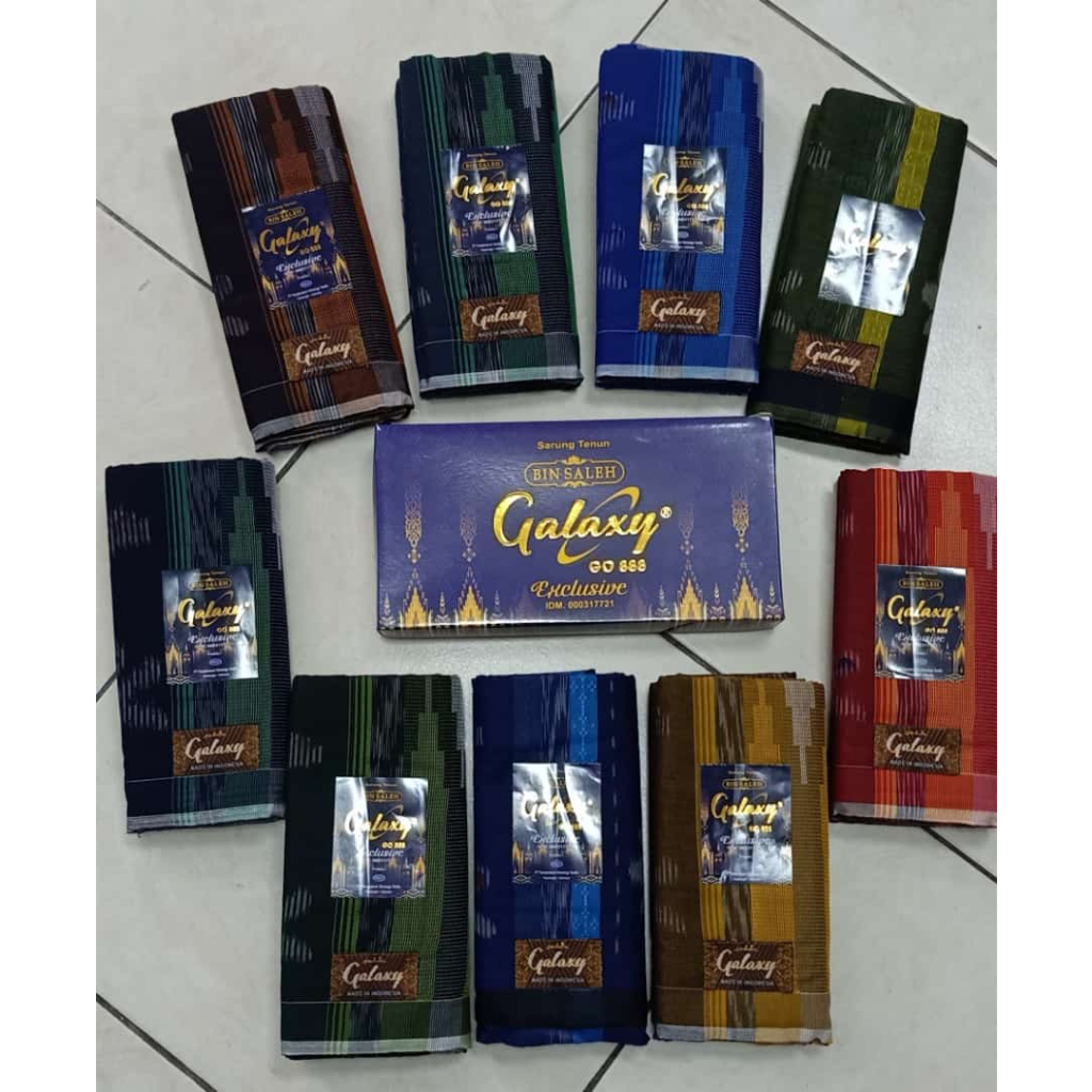 Sarung Bin Saleh galaxy Exclusive Grosir 10pcs