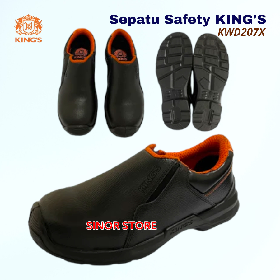 Sepatu Safety Shoes KINGS KWD 207X Original Honeywell