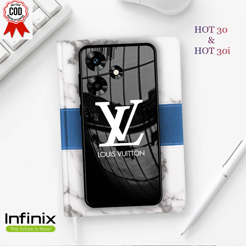 Softcase Kaca INFINIX HOT 30 & 30i  - Case Handphone INFINIX HOT 30 & 30i [T57]