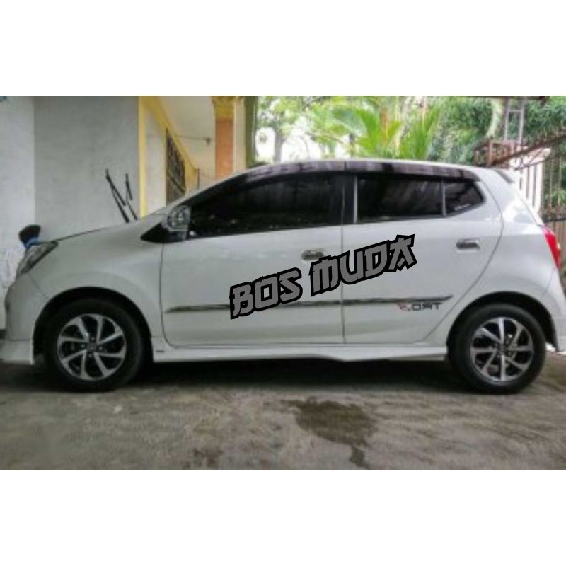 

0142 sticker tulisan custom nama suka suka