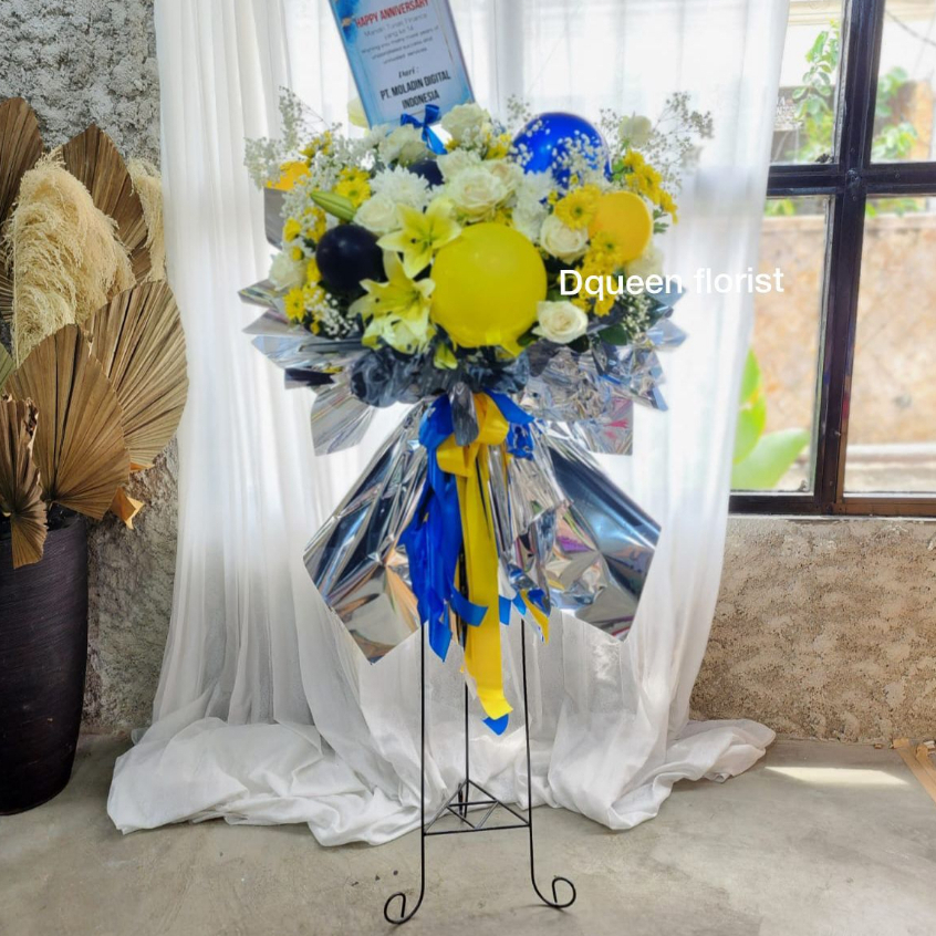 Dqueen Florist - Standing Florist Gift Karangan Bunga Grand Opening