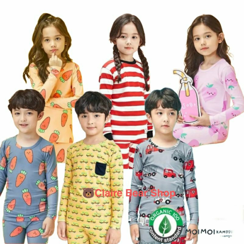 Unifriend Boys & Girls Pajamas / Piyama Anak Laki-laki & Anak Perempuan Unifriend ( 2 - 14 Years) ki