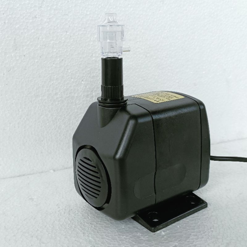 MESIN POMPA HKP 3900 waterpump kolam water pump filter celup submersible ph 3000 lph keatas liter per jam pompa aquarium akuarium MESIN HITAM  [HK-P3900]