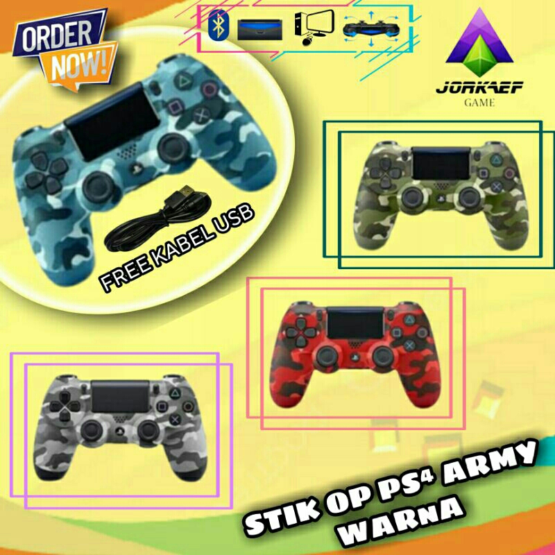 STIK OP PS4 ARMY STICK ORI PABRIK PS 4 ARMY