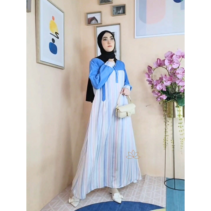 Delia Dress || Gamis Delia || by RA BUSANA