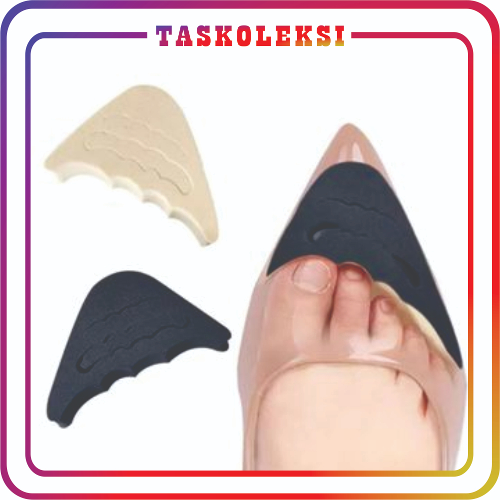 ☛TK☚ 1 Pasang Pengganjal Ganjalan Ganjelan Bantalan Ganjal Ganjel Busa Spons Insole Insol Sol Alas Sepatu Kebesaran Wanita 3 Layers R901