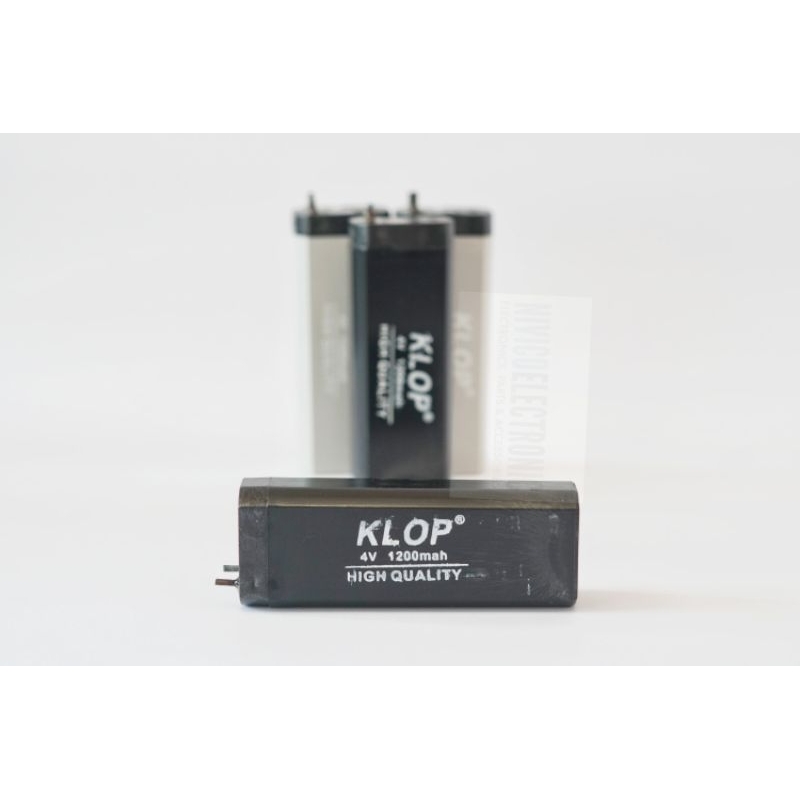 BATERAI AKI KLOP 1200 MAH 9X 3.2X 2.1 CM