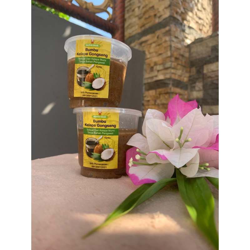 

[READY] BUMBU KELAPA GONGSENG RENDANG / KELAPA SANGRAI TRADISIONAL / 100% KELAPA ASLI