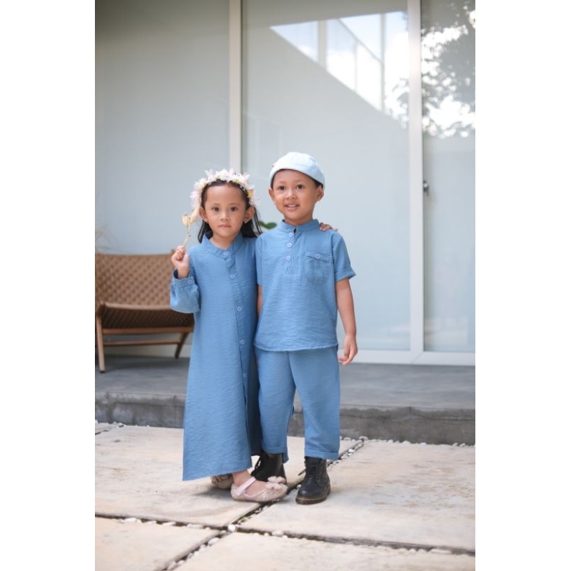 ESHAQ SET - Promo 10.10 Setelan Anak Koko Baju Anak Bayi Baby Kids Cowok  LakiLaki Lucu Murah katun 1 2 3 4