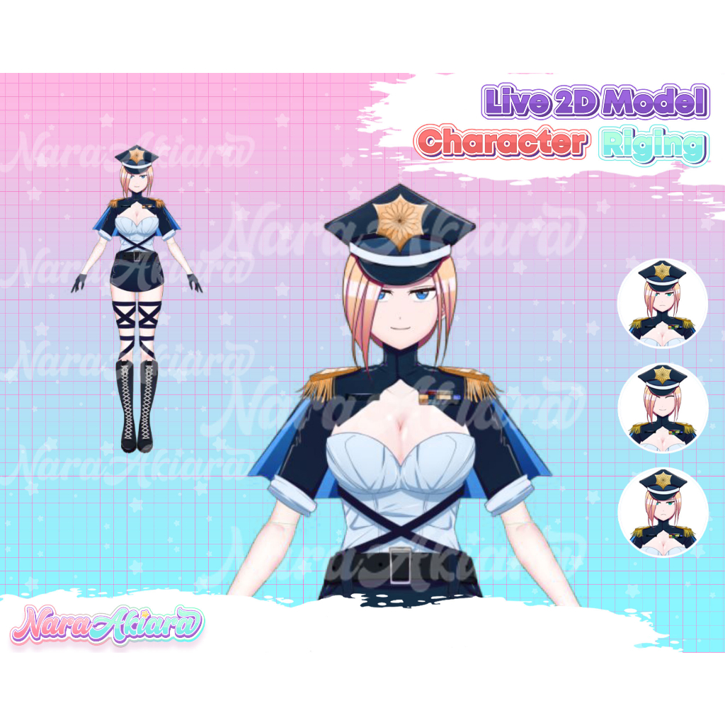 Rasakan Sensasi Streaming Dengan Karakter Anime Vtuber Model Live2D Siap Pakai, Streaming Anime, Kom