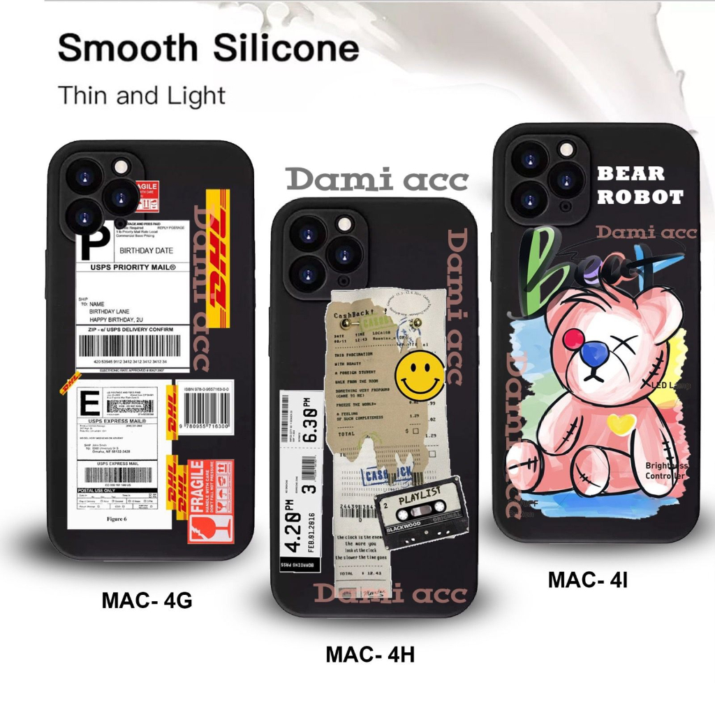 Case gambar Premium itel vision 1 vision 1 pro vision 1 plus vision 2 vision 3 macaron black case so