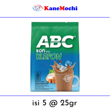 

ABC Kopi rasa Klepon 125 gr isi 5 sachet