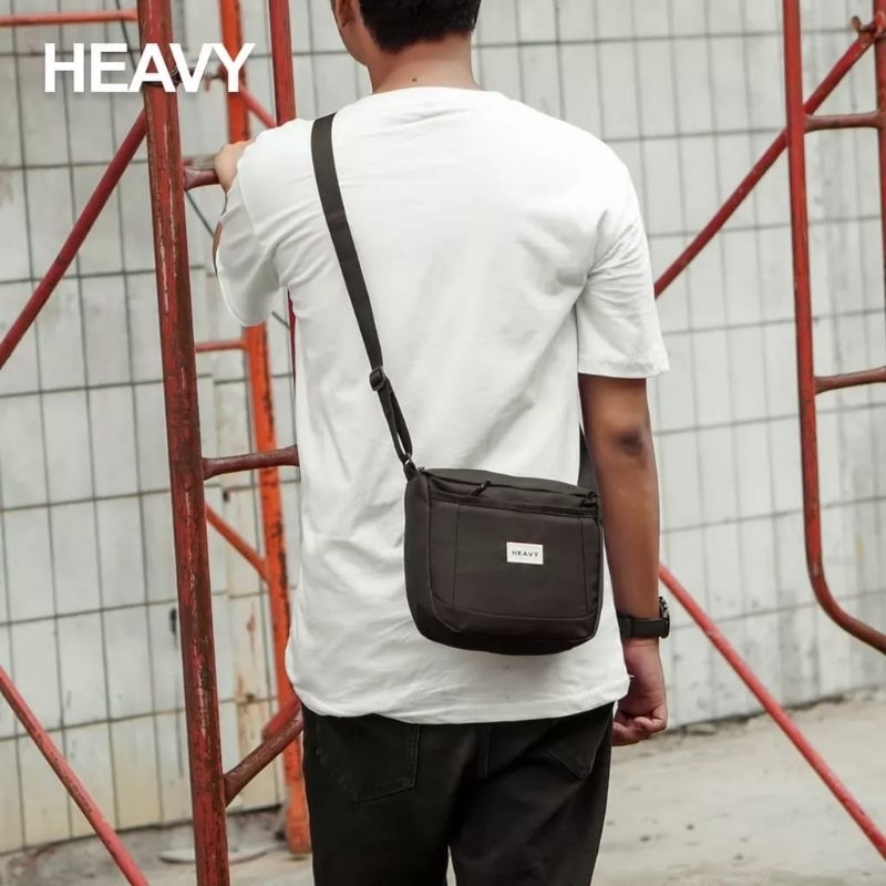 tas selempang tas slingbag heavy original heavy official