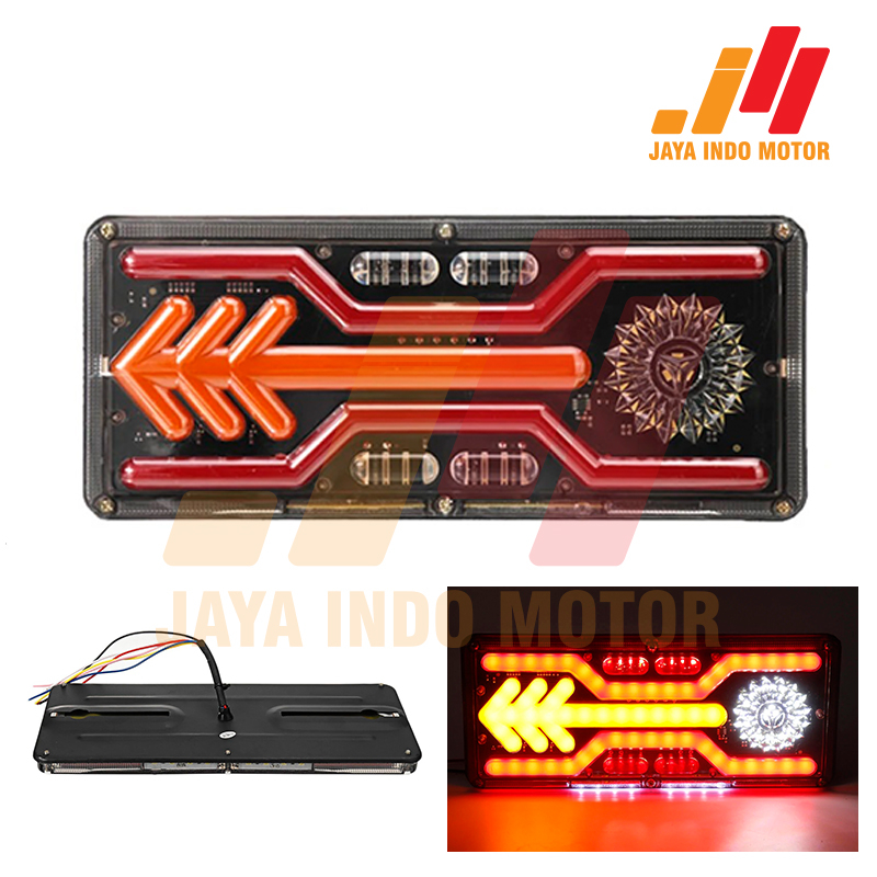 Stoplamp Lampu LED Variasi Rem Belakang Truk Pick up
