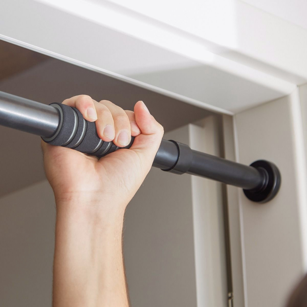 Pull Up Bar Door Chinning Iron Gym / Alat Olahraga Fitness Tiang Pintu