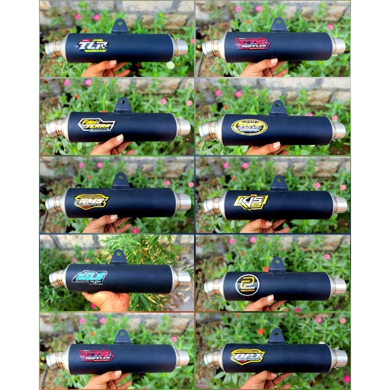 slincer knalpot bulat jenong hitam/Black bass adem bss tlr pekajaman fantera RMS dos CTS dpj kjs.(GP