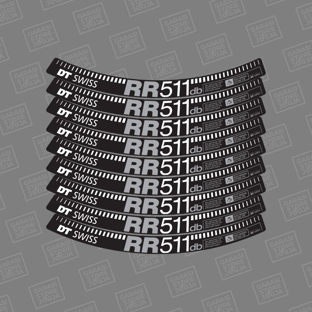 Decal Stiker Rims DT Swiss RR511