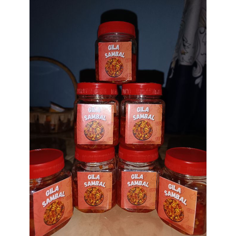 

Sambal cumi pedas 200ml