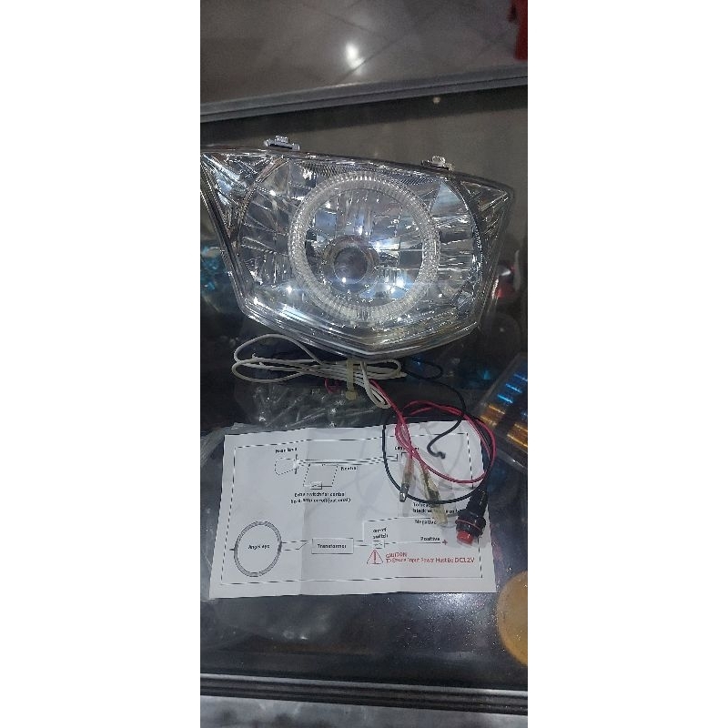 REFLETOR LAMPU DEPAN JUPITER MX 135