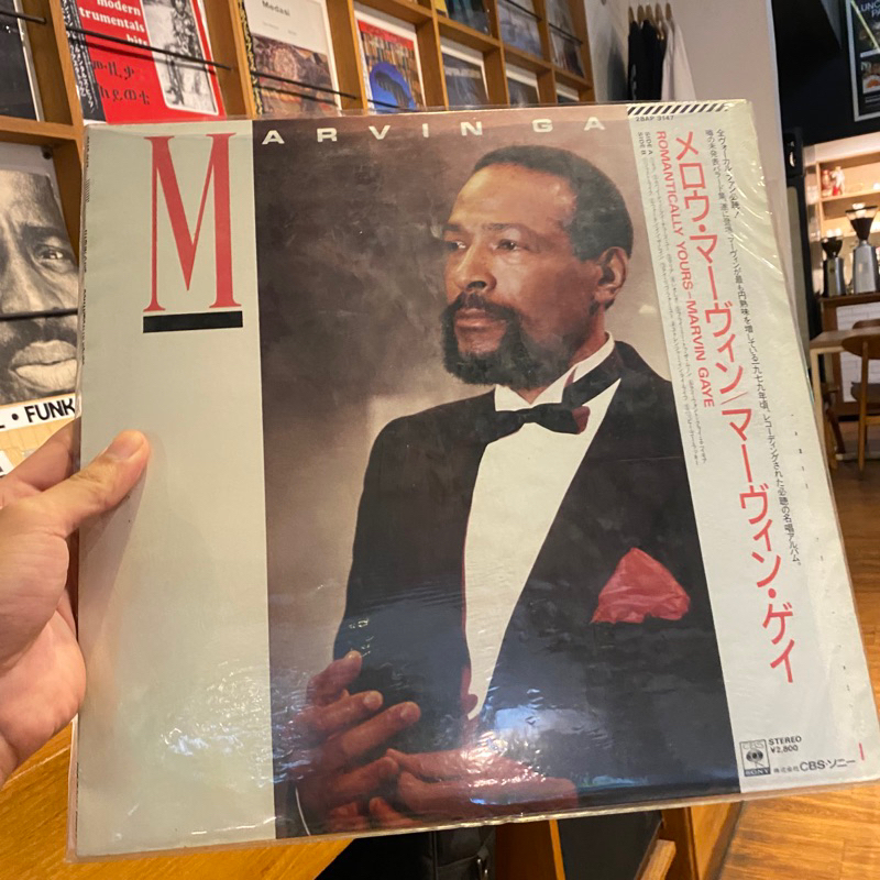 PIRINGAN HITAM / VINYL Marvin Gaye - Romantically Yours