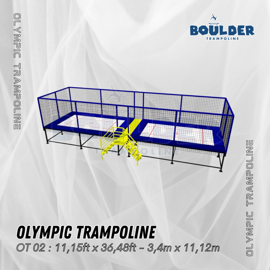 Boulder Olympic Trampoline 2 Kotak import