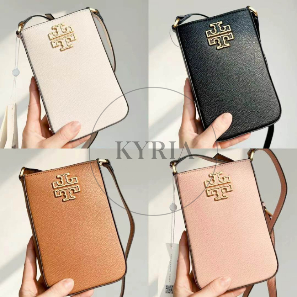 TAS WANITA TB TORY PLAIN PHONE BAG LEATHER CROSSBODY OUTLET SHOULDER BAGS 141000