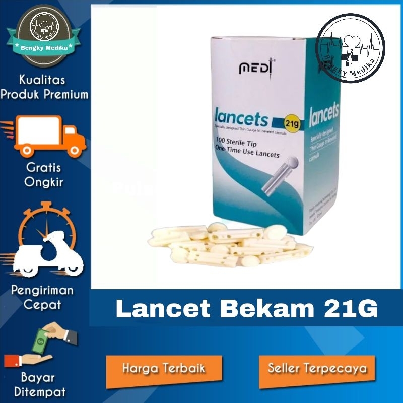 Jarum Bekam  Blood Lancet 21G   Jarum Bekam