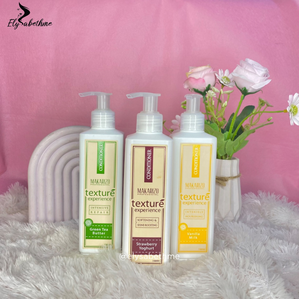 ✿ELYSABETHME✿ 【﻿ＭＡＫＡＲＩＺＯ】  makarizo texture conditioner 250 ml pelembut rambut wangi tahan lama premium unik