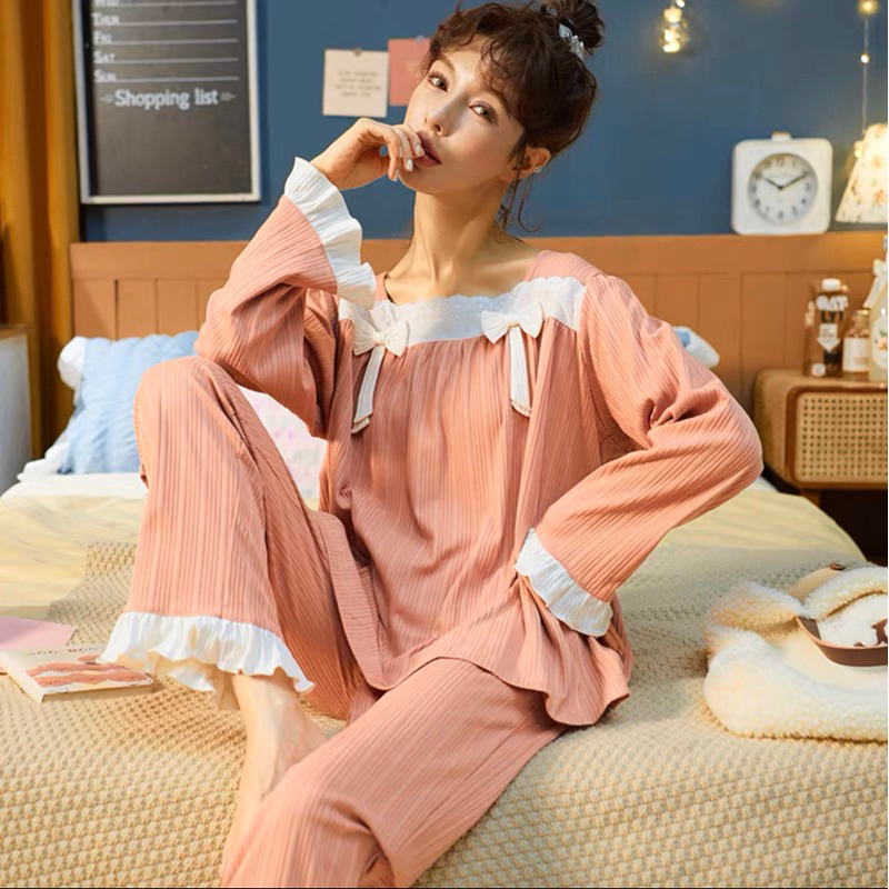 JC- Stelan Oversize Jogger Babydoll PP / piyama Muslimah terbaru / piyama wanita Import Korea murah