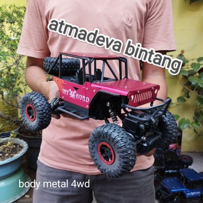 RC OFFROAD JPRE 6241 4WD BODY METAL ALLOY BATRE CASH 2000MAH SIGNAL 2.4GHZ BISA BUAT LOMBA COCOK BUAT MAINAN KOLEKSI KELUARGA BISA BAYAR DI TEMPAT