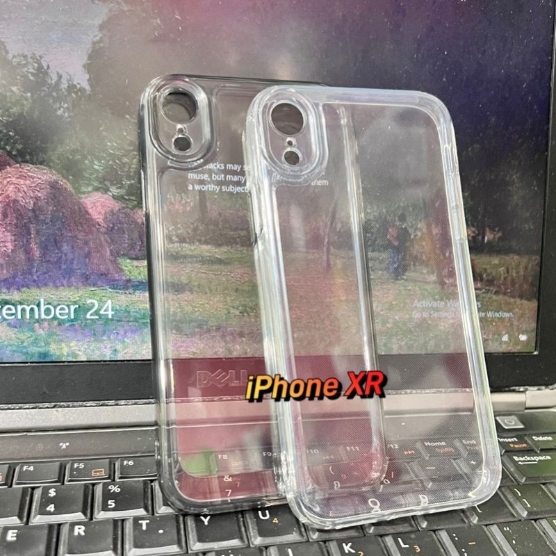 CASE IPHONE XR / 11 TEBAL TRANSPARANT CAMERA PROTECT CASE SPACE