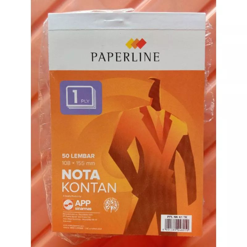 

Paperline Nota 1 Play 50 Lembar Murah // Besar dan Kecil