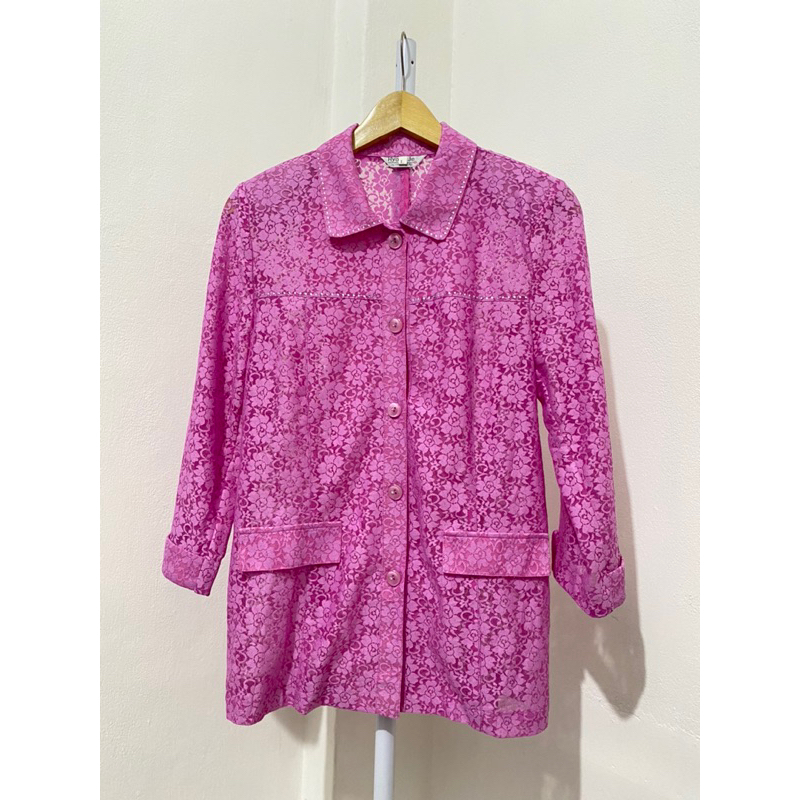 PRELOVED BLAZER BROKAT