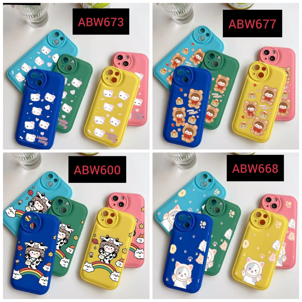 CASE AIRBAG MOTIF KARAKTER SAMSUNG A24 4G M22 M32 SOFTCASE MOTIF - BD