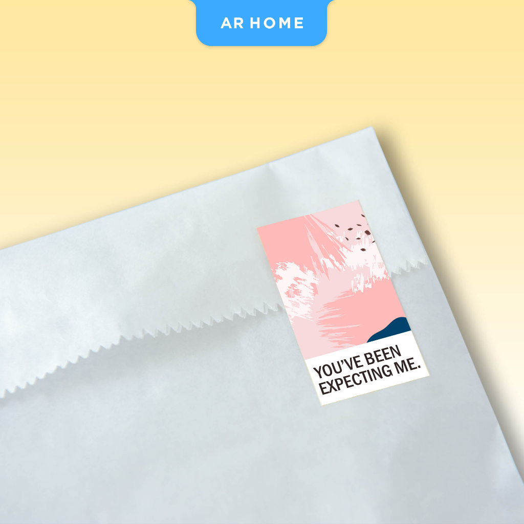 

Stiker Packing, Segel, Packaging, Segel Kemasan, Label Sticker, Label You've Been Expecting Me