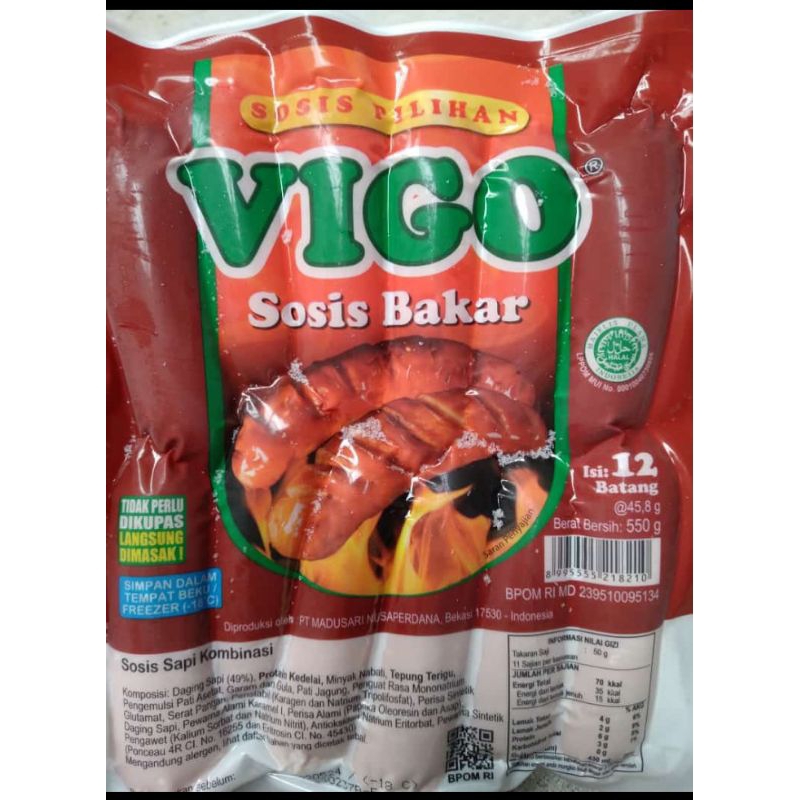 

Vigo sosis bakar 12 pcs