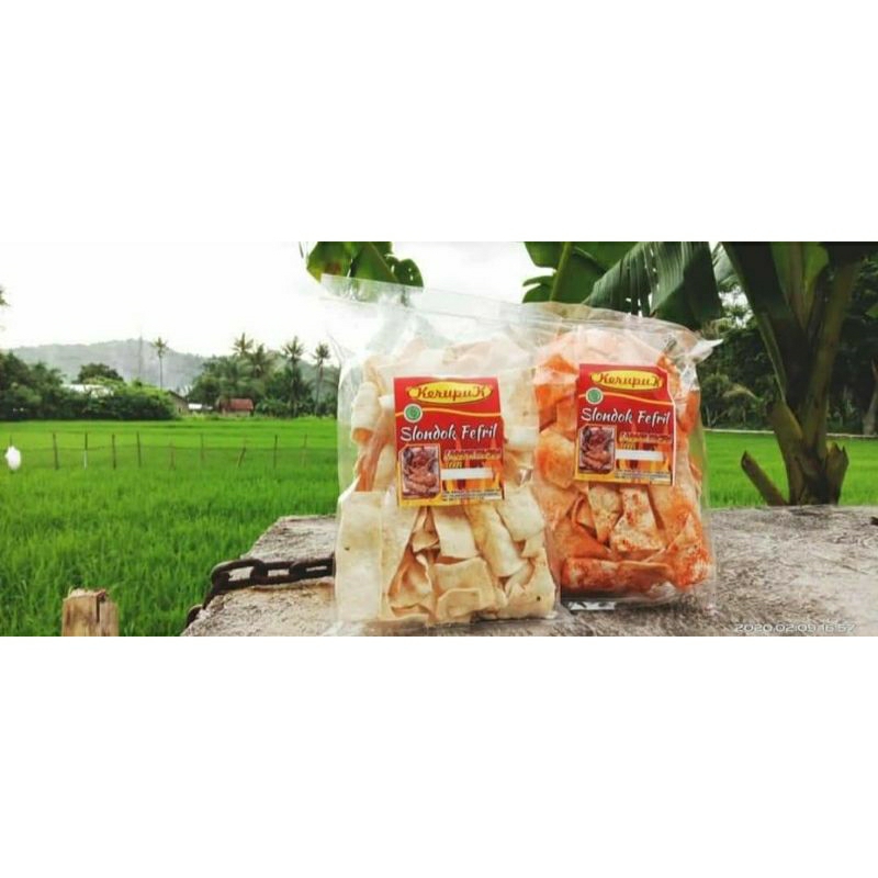 

kerupuk slondok fefril ori