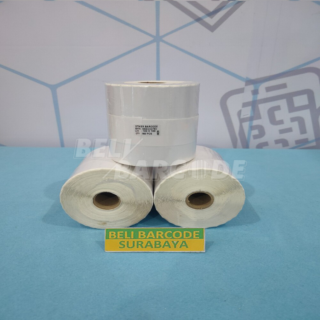 Label Semicoated 100 x 150 / 100x150 mm / 100x150mm 1Line 500pcs Resi