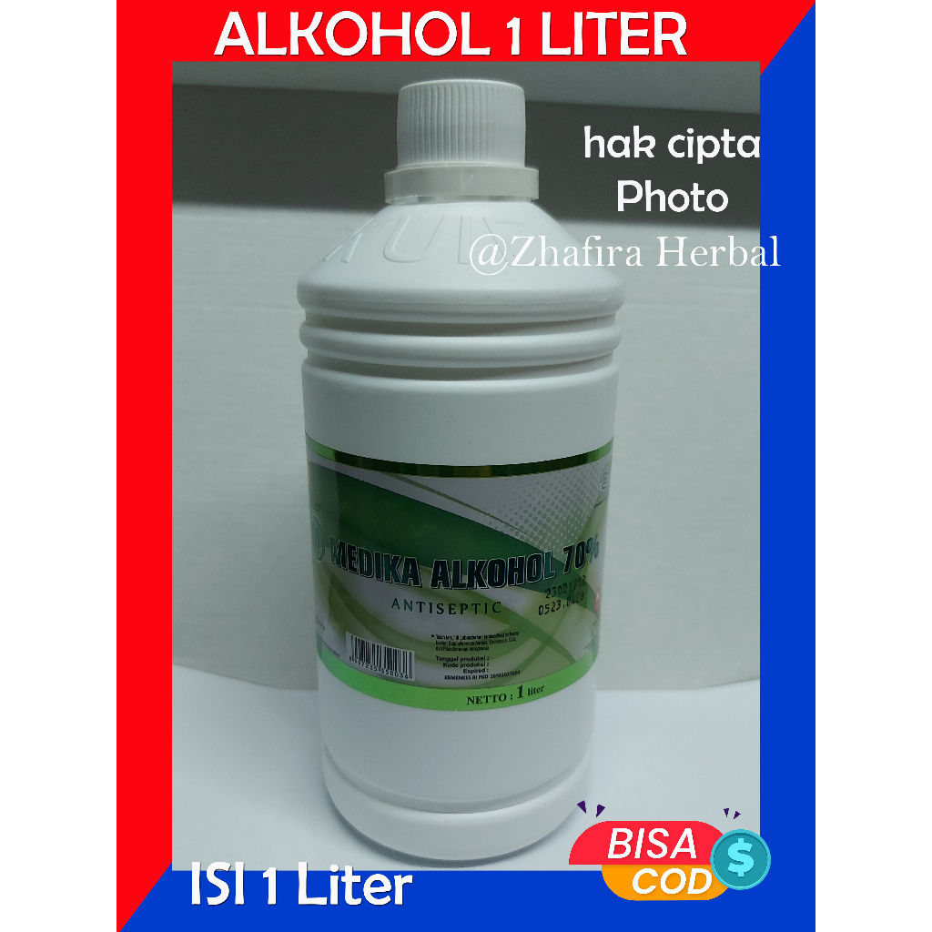 Alkohol 70% 1 Liter MEDIKA / Alkohol 1 Liter 70 Persen MEDIKA