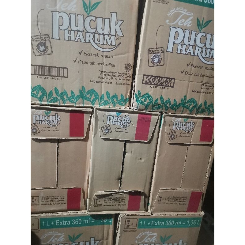 TEH PUCUK 1360ML - 1.36L Termurah