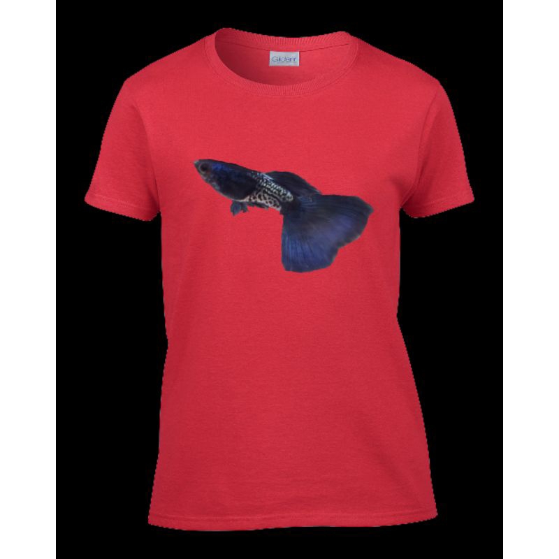 Guppy Metal Snake Skin Blue Tail