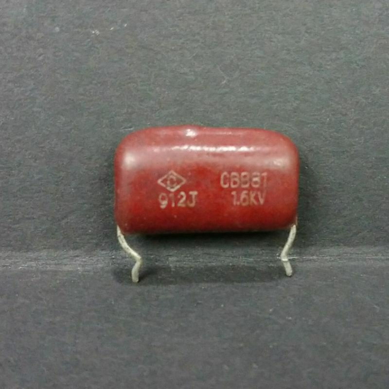 Capasitor Kapasitor Milar 912j 1600v 912 j 1.6 kv 9n2 1600v