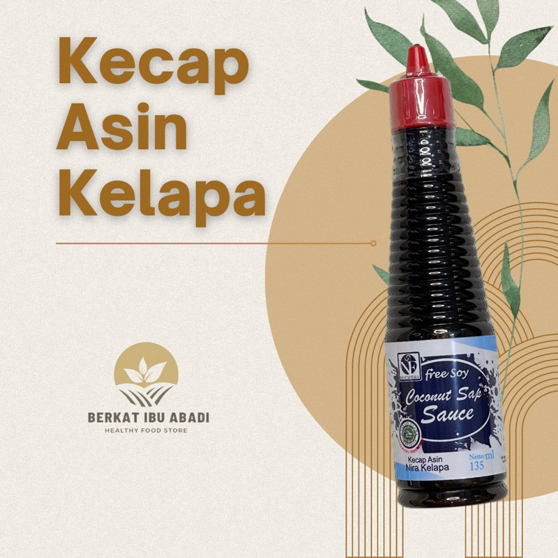 

NUCIFERA - Coconut Sap Sauce 135ml / Kecap Asin Kelapa Organik 135ml