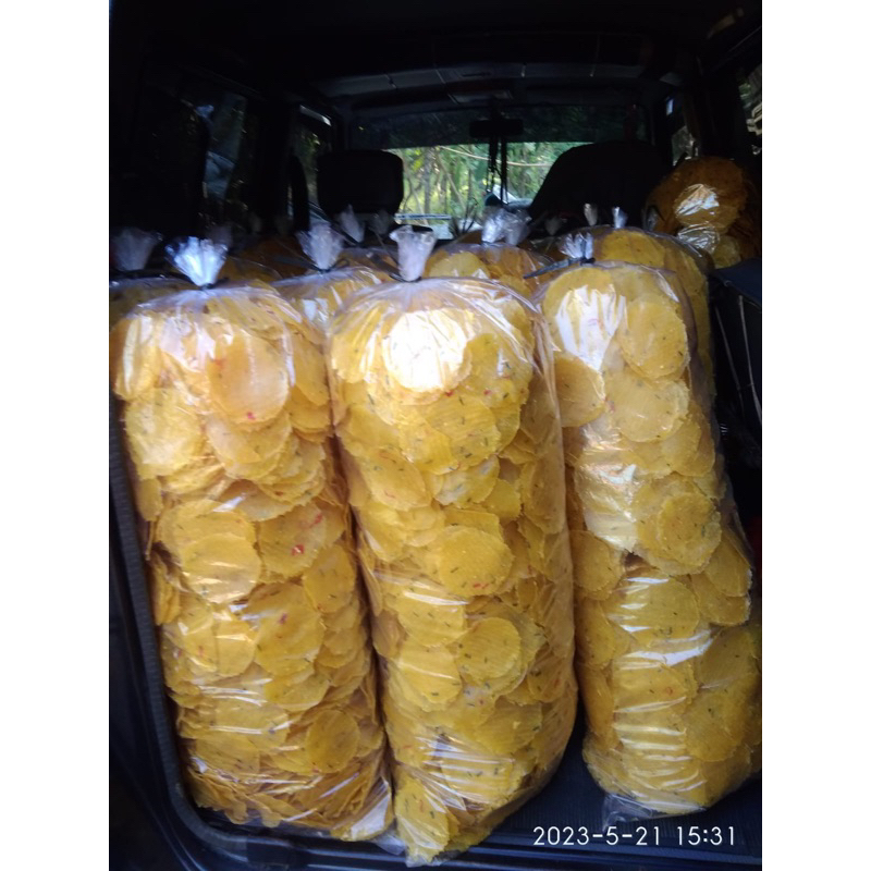 

keripik kaca mentah gurih