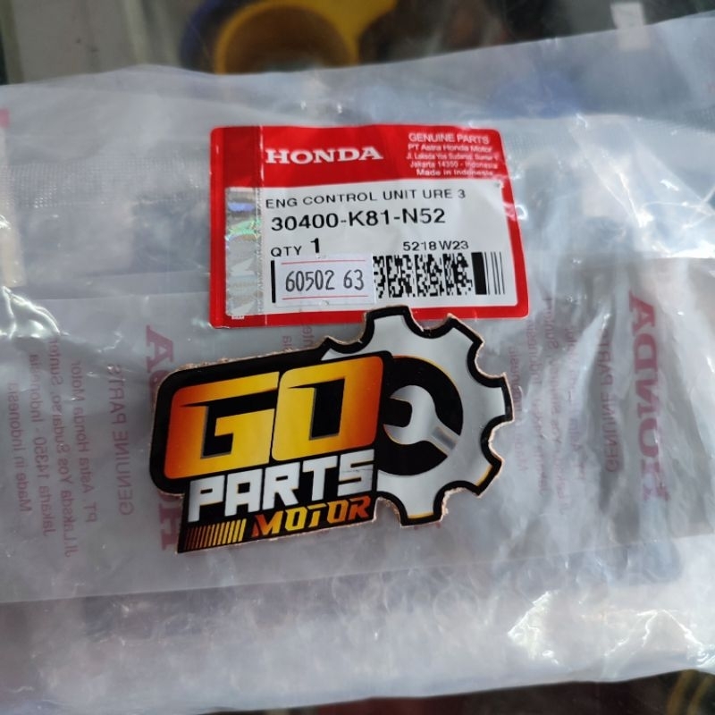 30400-K81-N52 ECU ECM Unit ORI Honda Beat Eco ESP Beat Street 2016-2019