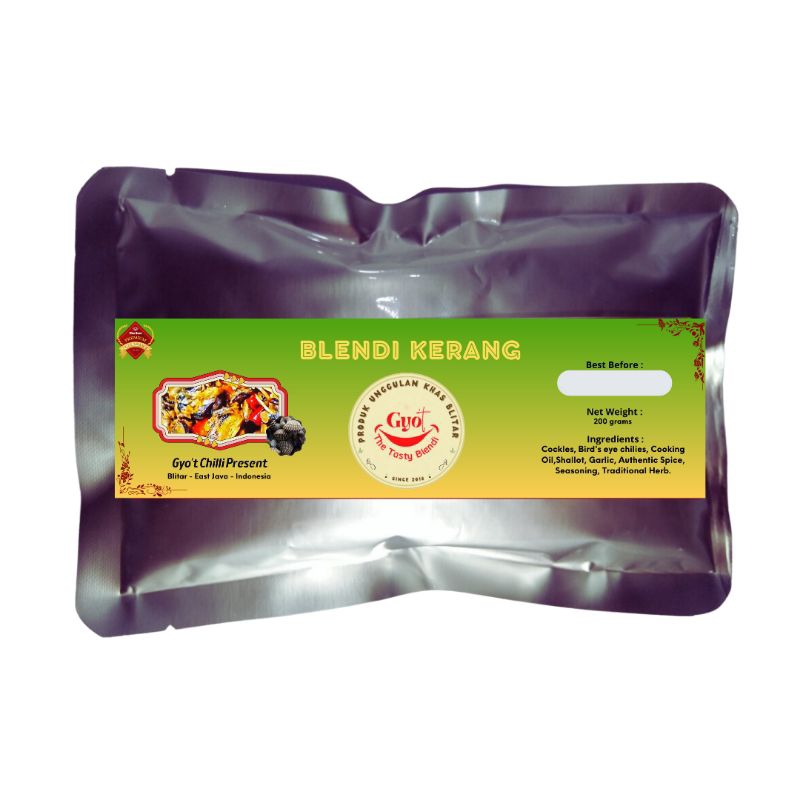 

BLENDI KERANG GYO'T KEMASAN LOOSEPACK (TANPA BESEK)