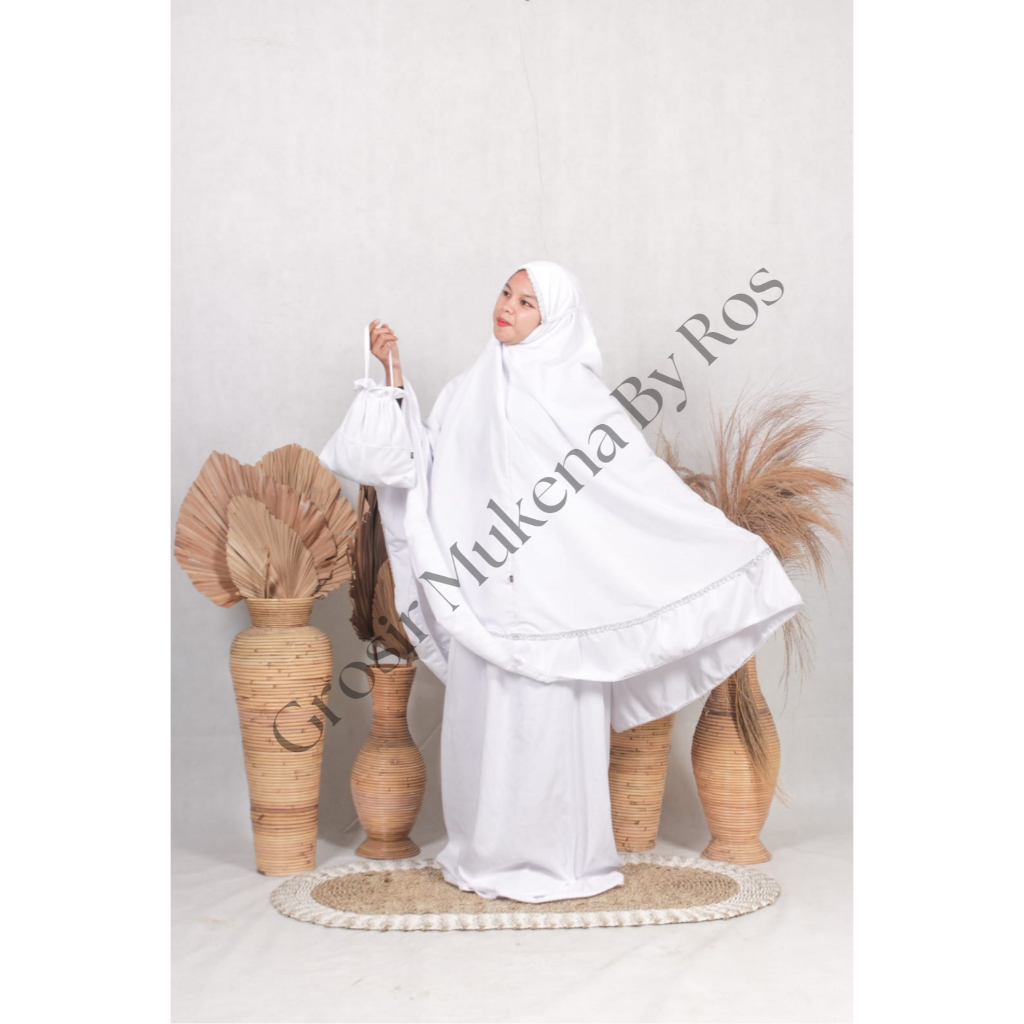 COD MUKENA DEWASA MUKENA SANTRI MUKENA TRAVELING 2 IN 1 TRAVELING JUMBO